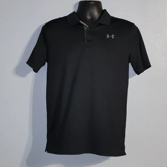 Under Armour youth black and gray XL heat gear shirt